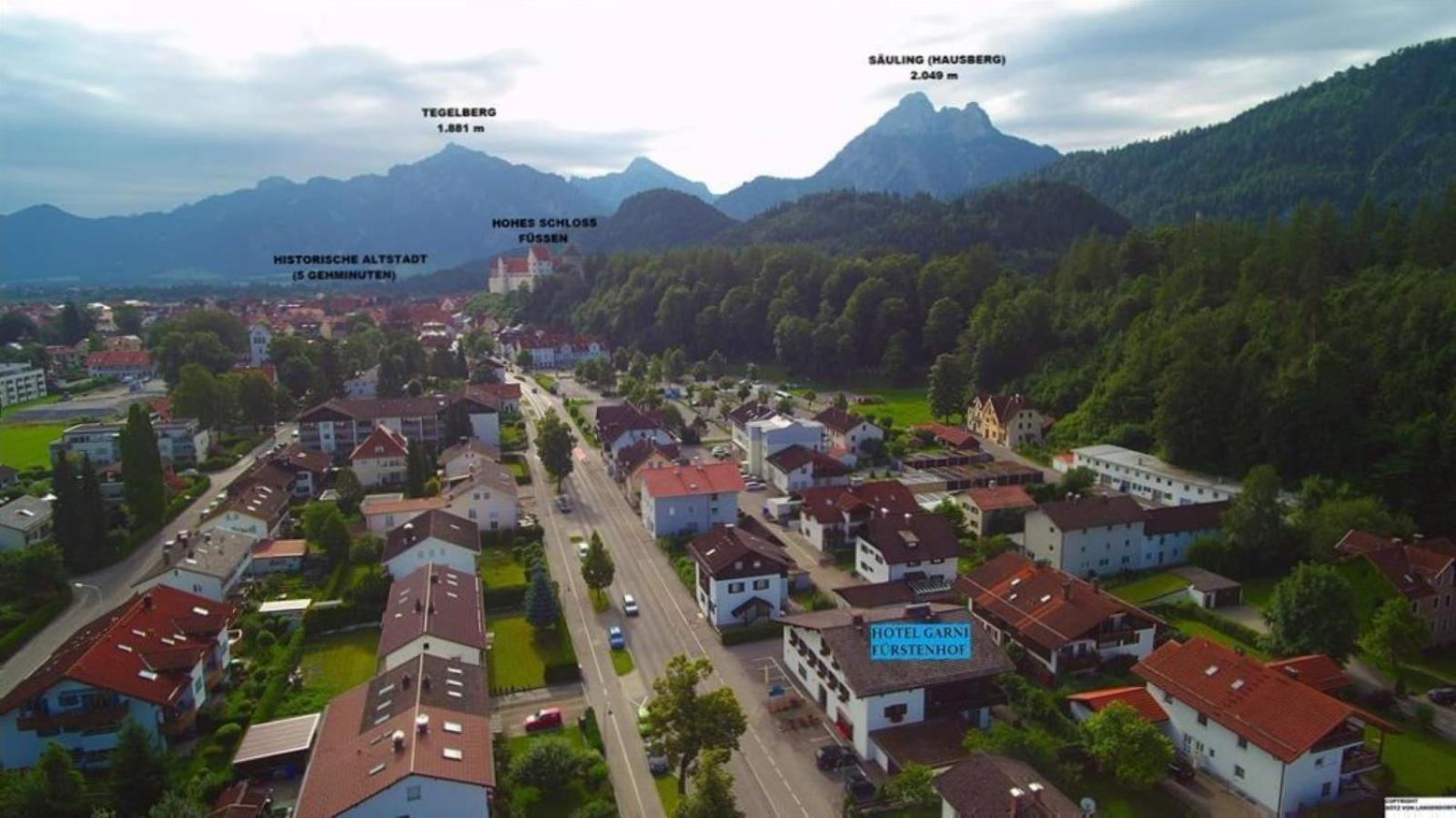 Hotel Fuerstenhof ฟุสเซ่น ภายนอก รูปภาพ